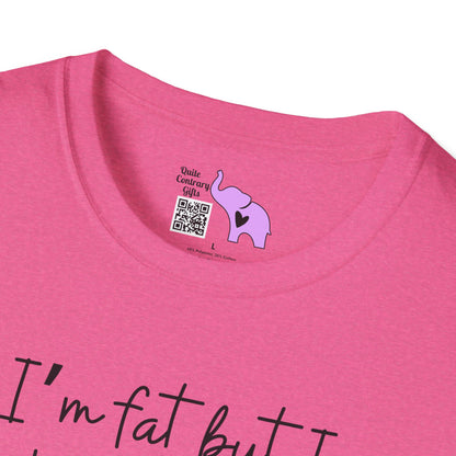 I'm Fat But I Identify as Skinny; I'm Trans-skinny Adult T-shirt