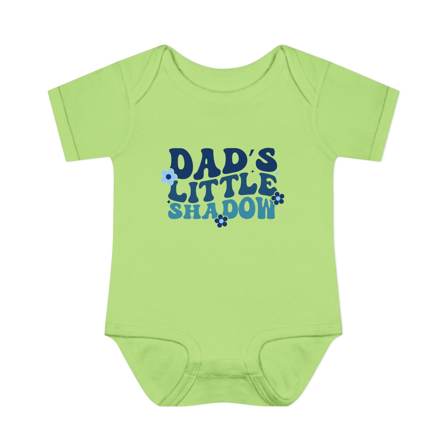Dad's Little Shadow Infant Baby Rib Bodysuit
