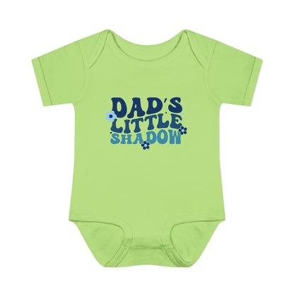Dad's Little Shadow Infant Baby Rib Bodysuit