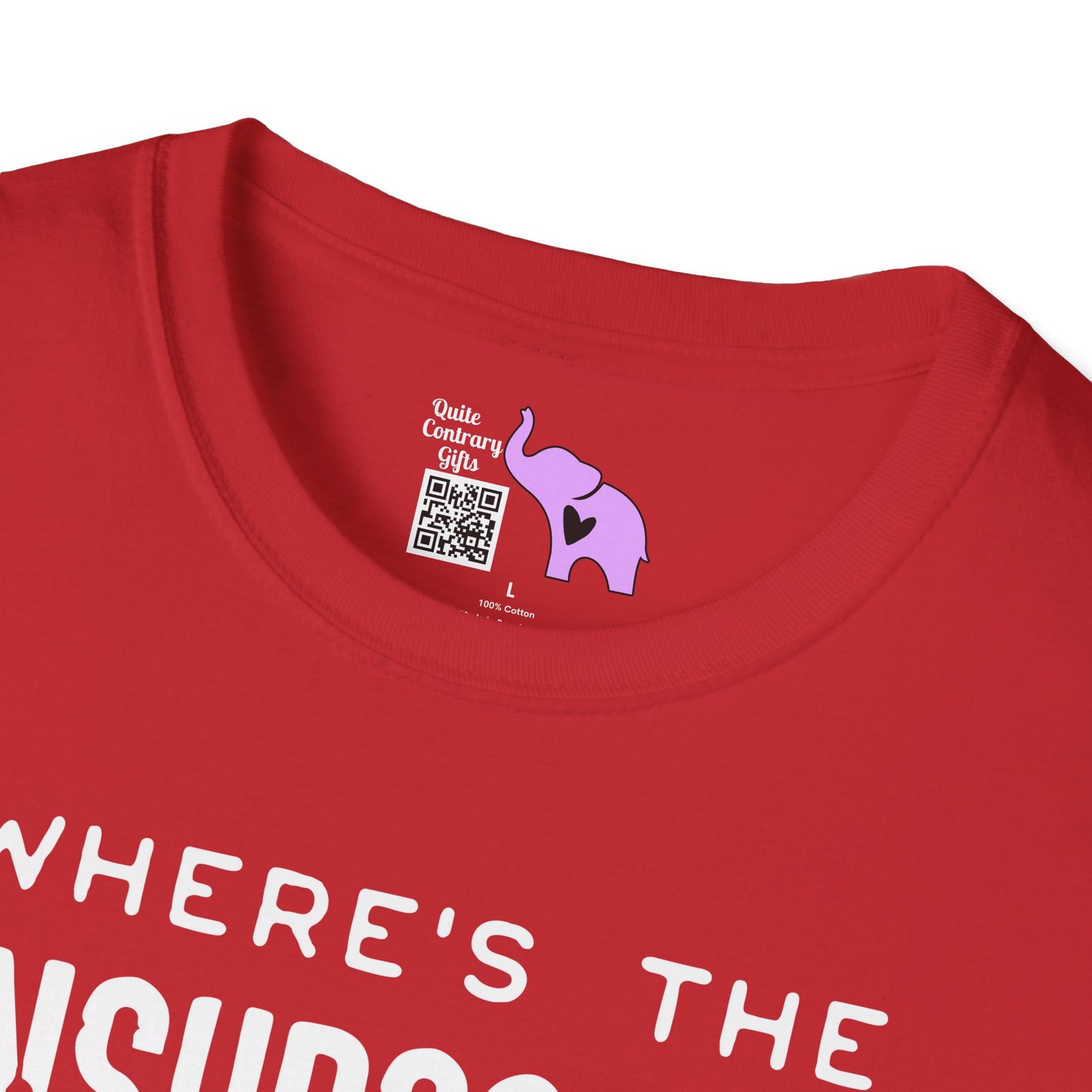 What's The Unsubscribe Button On Adulthood Adult T-shirt