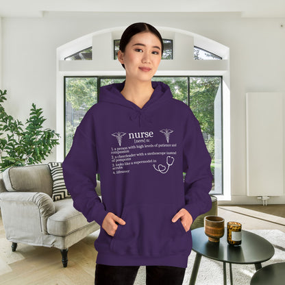 Nurse Definition Heavy Blend™ Hooded Sweatshirt