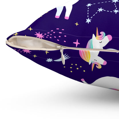 Unicorniverse Throw Pillow
