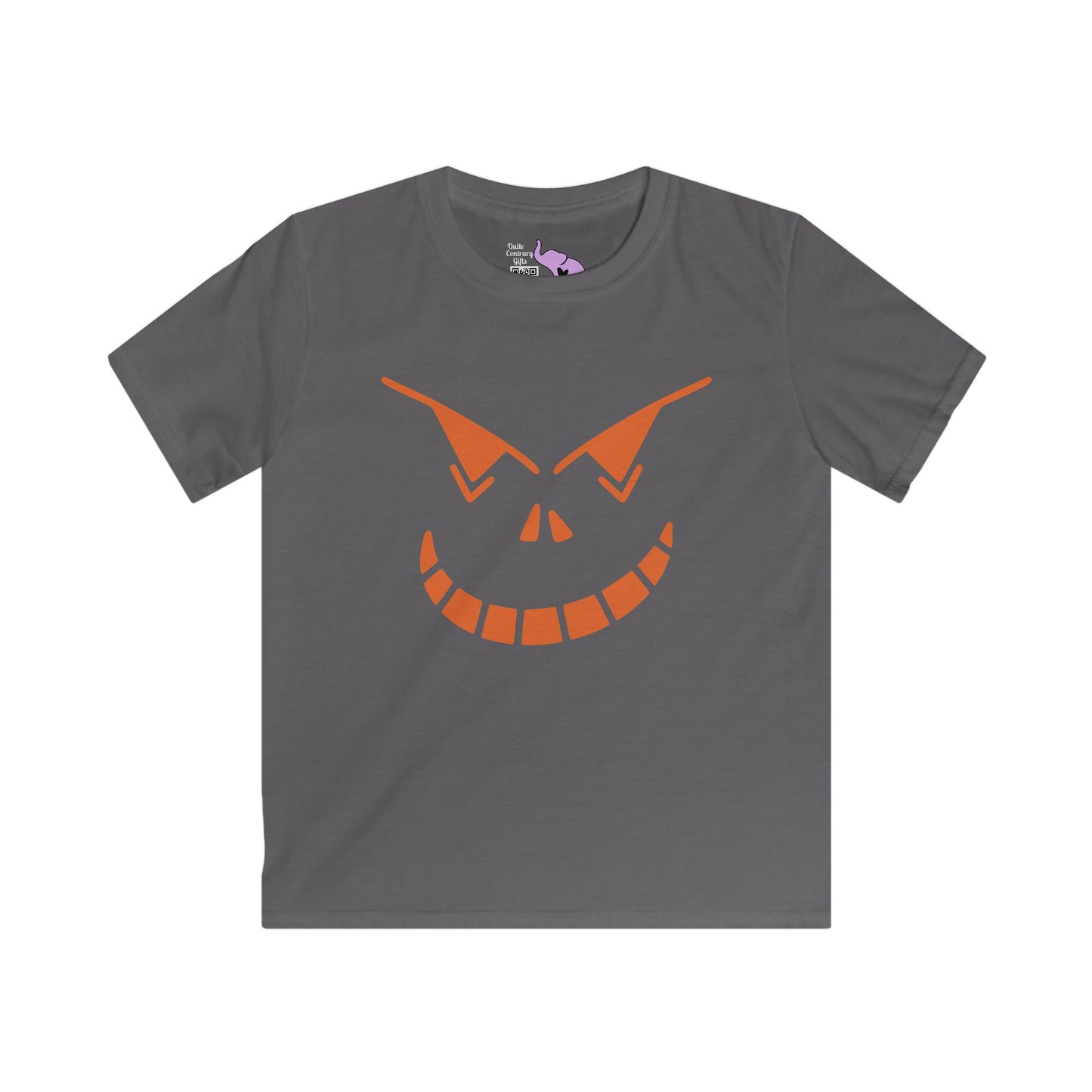 Spooky Jack-O-Lantern Youth Softstyle Tee