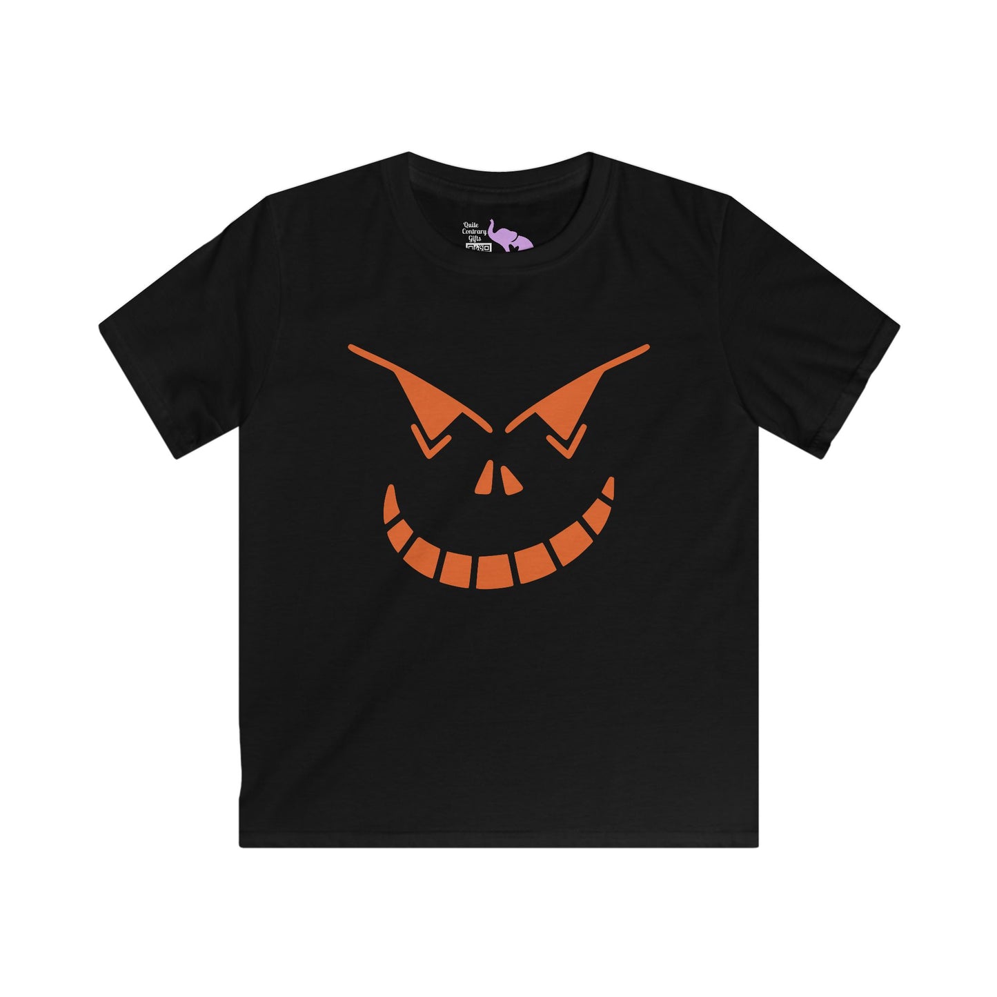 Spooky Jack-O-Lantern Youth Softstyle Tee