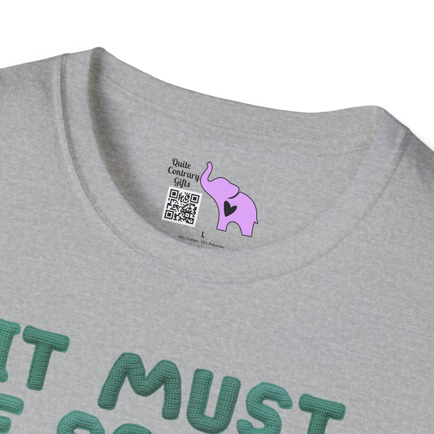 It Must Be Nice to Be As Useless As a Knitted Umbrella Adult T-shirt