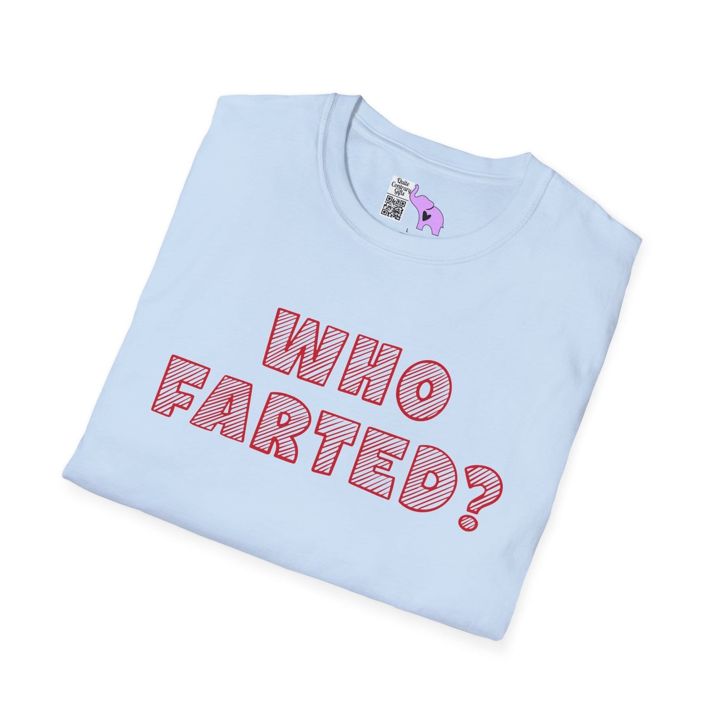 ""Who Farted? Adult T-shirt