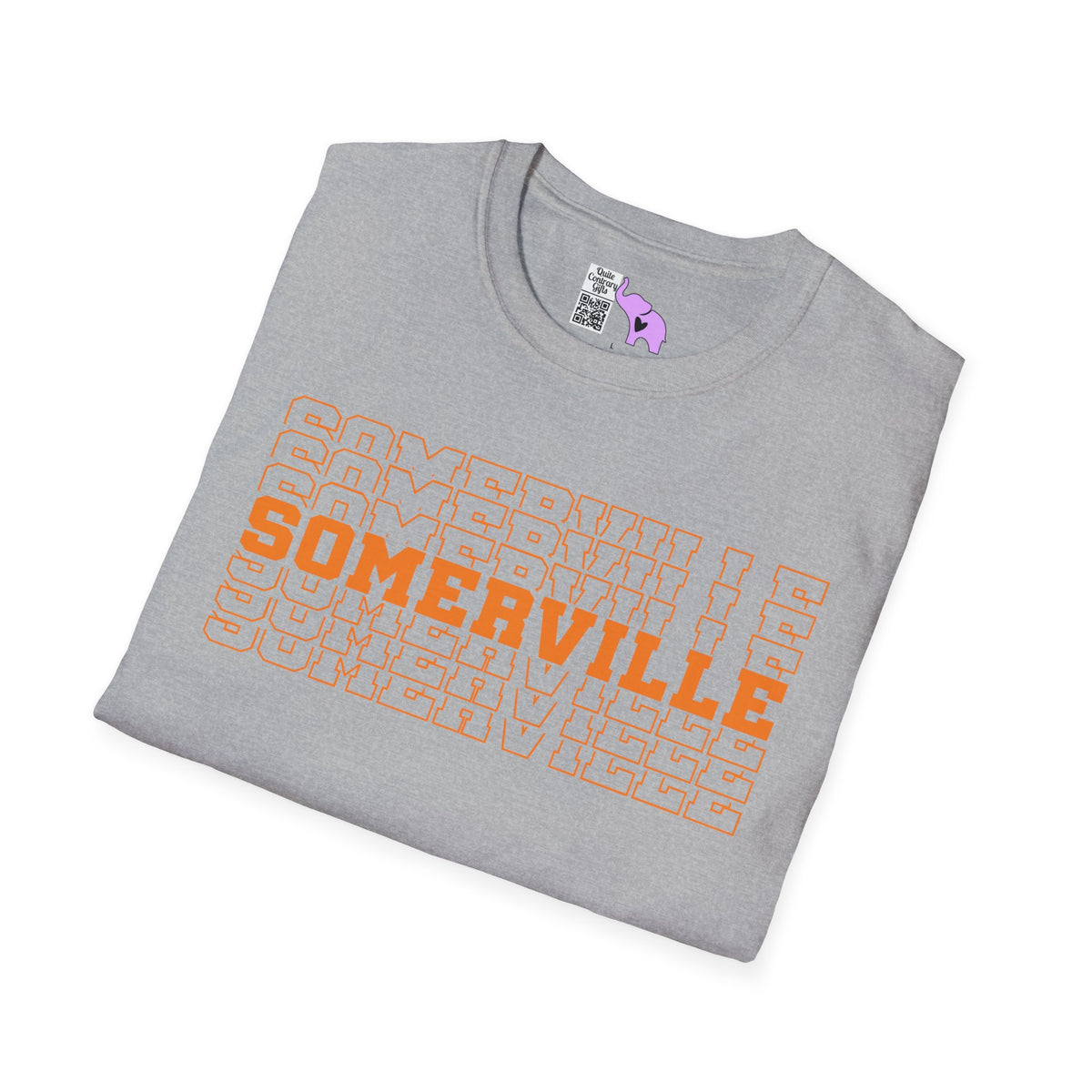 Somerville (Stacked) Adult T-shirt