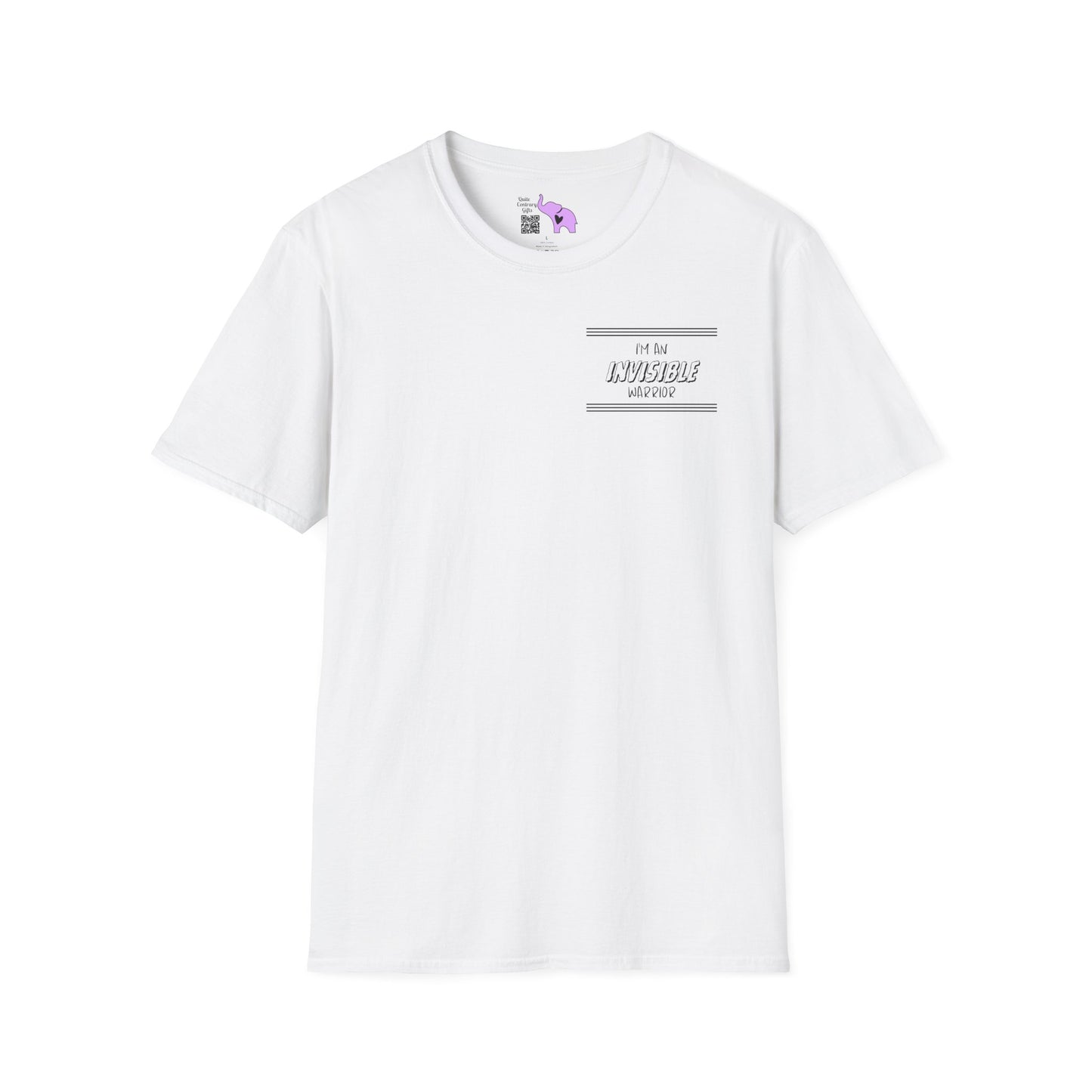 I'm An INVISIBLE Warrior Invisible Illness Adult T-shirt