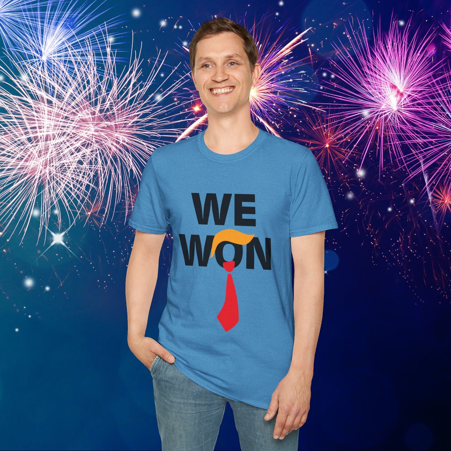 We Won (Hair) Adult T-shirt