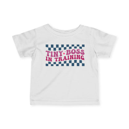 Tiny Boss In Training Infant Soft T-Shirt