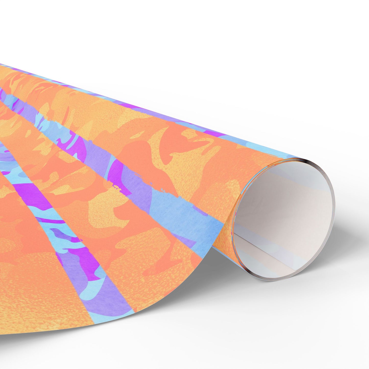Split Spectrum Camo Wrapping Paper