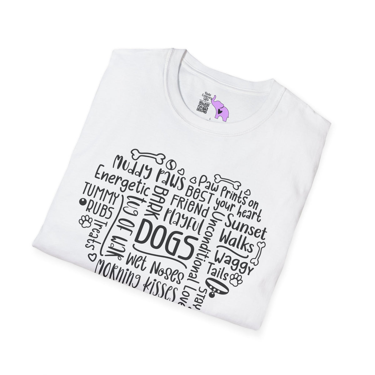 A Dog's Heart Adult T-shirt