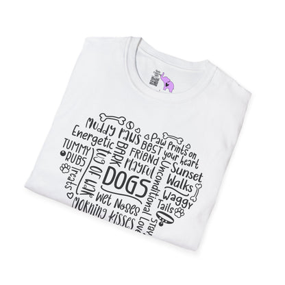 A Dog's Heart Adult T-shirt