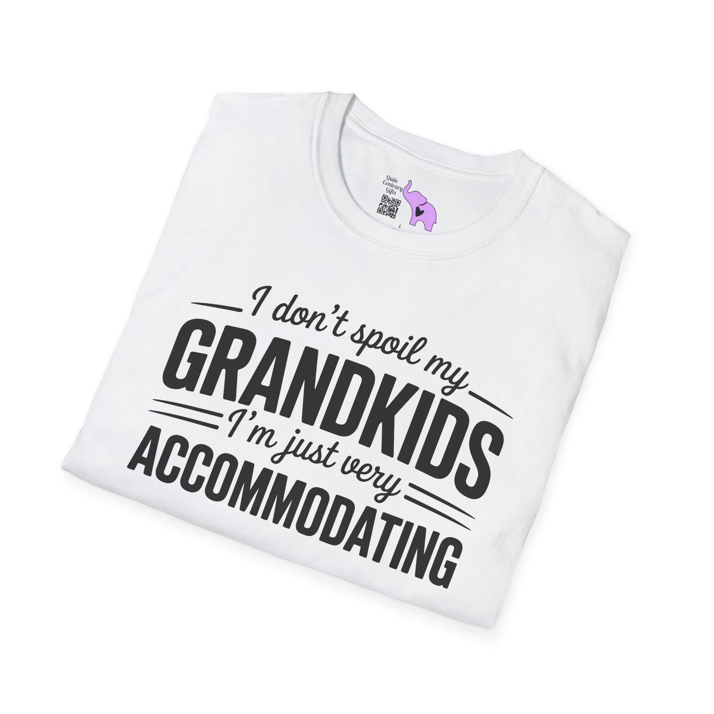 I Don't Spoil My Grandkids I'm Just Very Accommodating Adult T-shirt