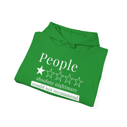 People 1 Star Absolute Nightmare Would Not Recommend Adult Heavy Blend™ Hoodie