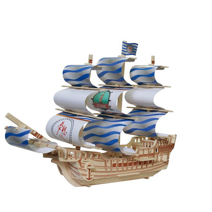 Sailing Ship Toy DIY Model