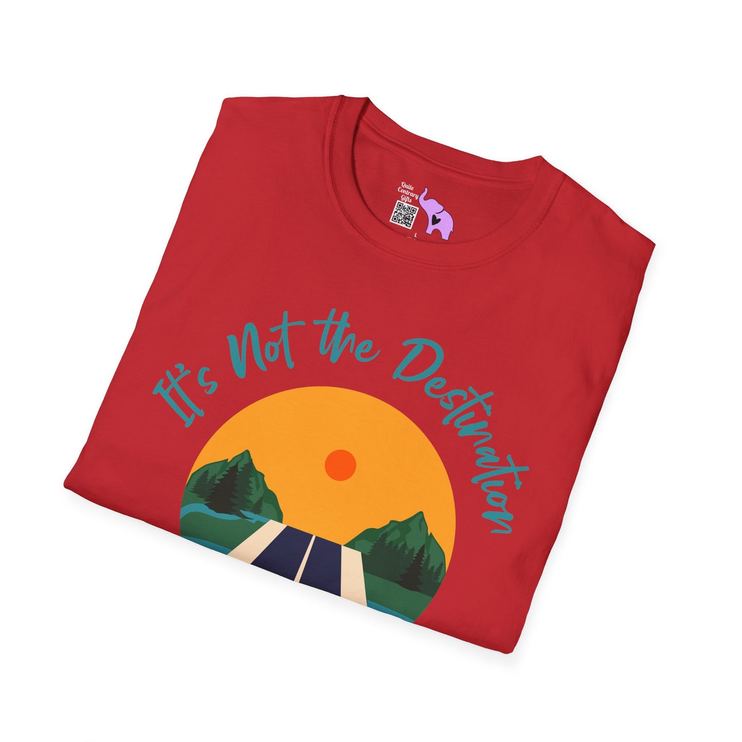 It's Not The Destination It's The Journey Adult T-shirt