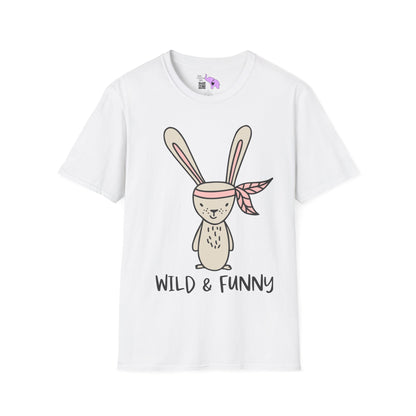 Wild & Funny (Bunny) Adult T-shirt