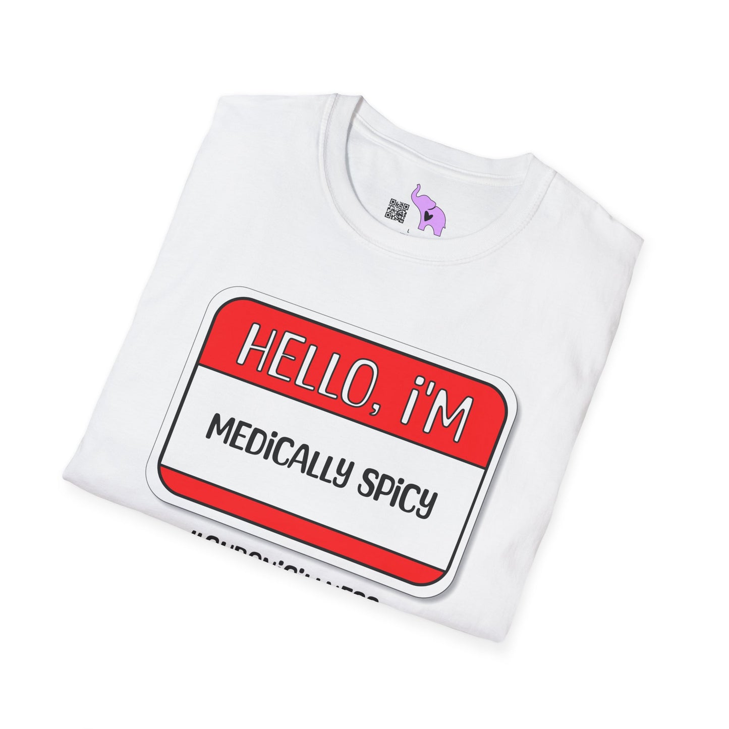 Hello, I'm Medically Spicy Adult T-shirt