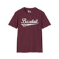 Baseball Dad (Grunge) Adult T-shirt
