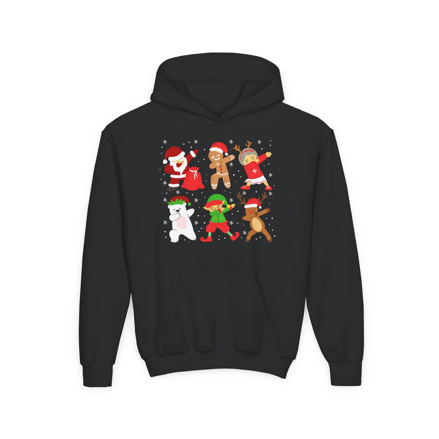 Dabbing Santa Crew Youth Hoodie