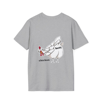 Guess What? Chicken Butt Adult T-shirt