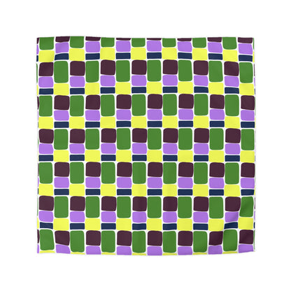 Stack Attack Microfiber Duvet Cover