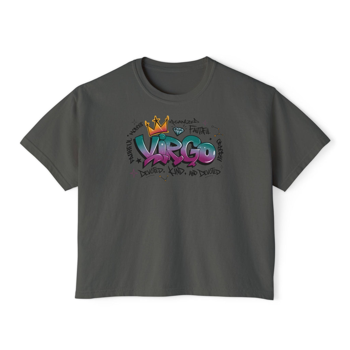 Virgo Street Art Women's Boxy Tee
