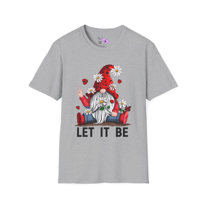 Let It Be Valentine Gnome Adult T-shirt
