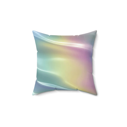 Pastel Mirage Throw Pillow