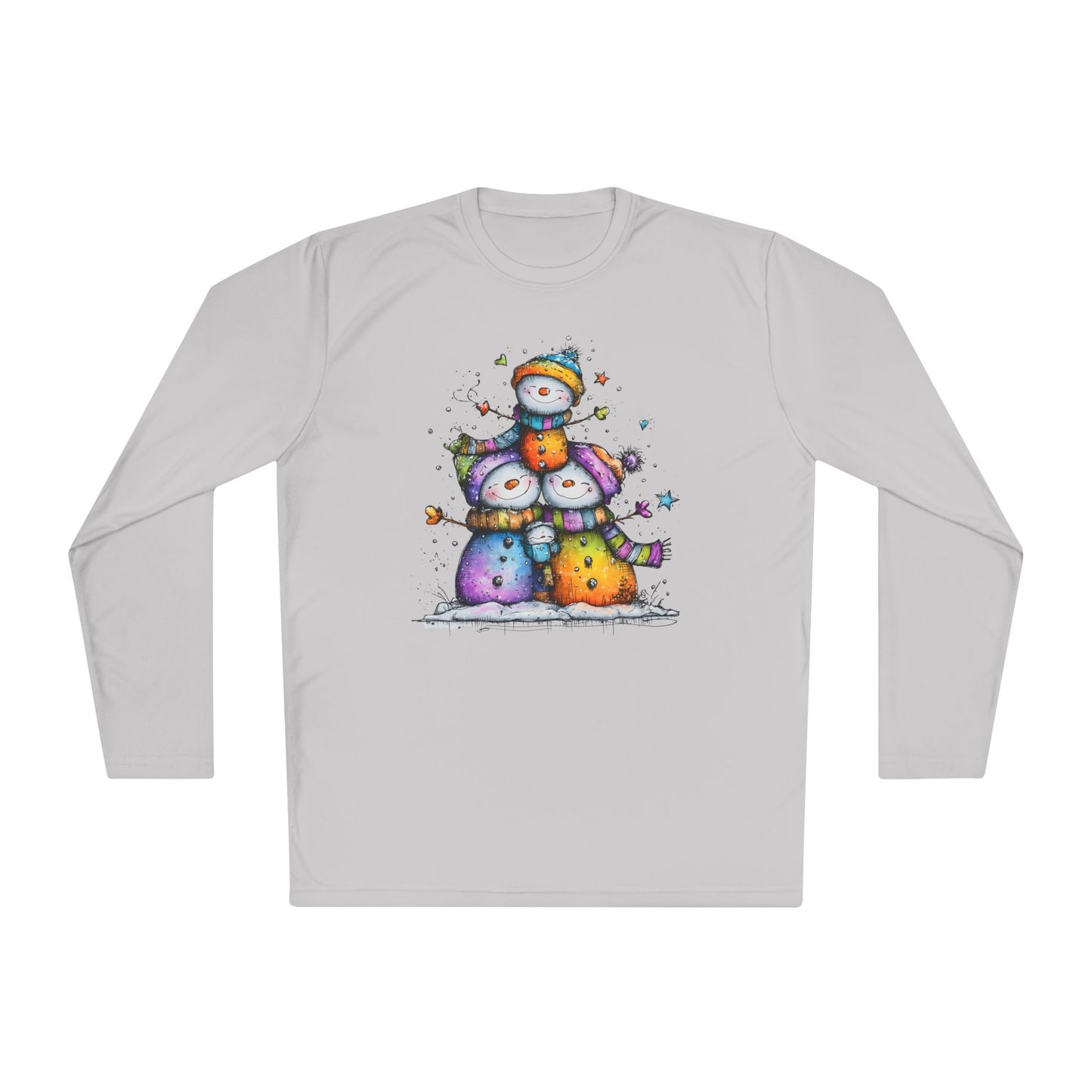 The Cozy Snow Crew Adult Long Sleeve Tee