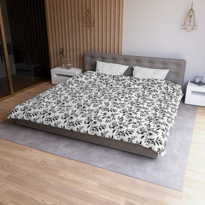 Garden Sketch Microfiber Duvet Cover