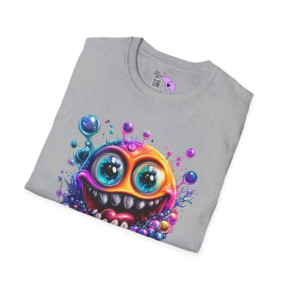 Bubbly Monster Adult T-shirt