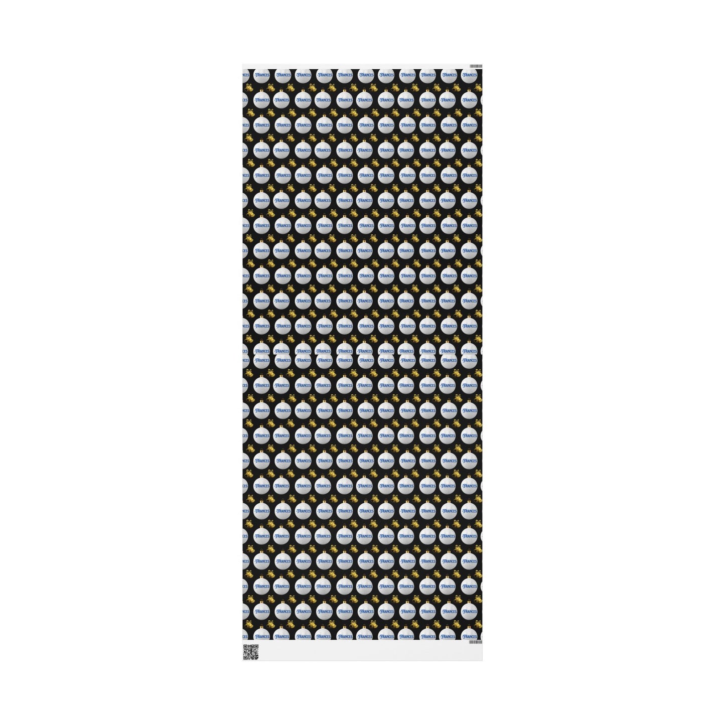 Winter Glam Custom Wrapping Paper (Frances)