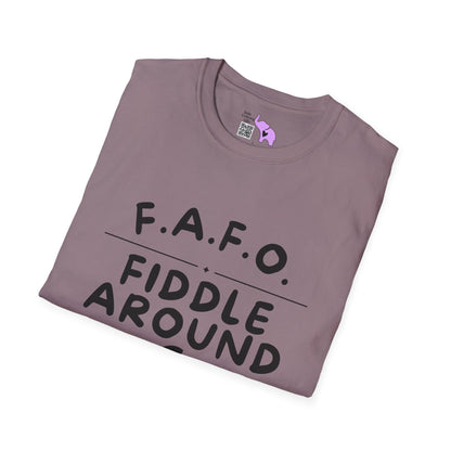Fiddle Around & Find Out Adult T-shirt