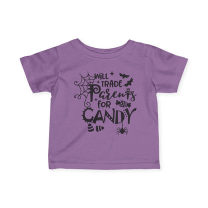 Will Trade My Parents for Candy Infant Soft T-Shirt