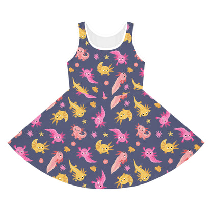 AxoDreams Girls' Sleeveless Sundress