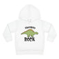 Dinosaurs Rock Toddler Hoodie