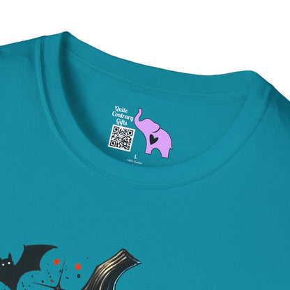 Orange Disco Pumpkin Adult T-shirt