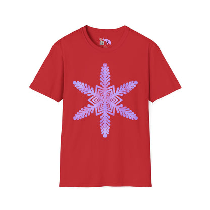 Large Snowflake 2 Adult T-shirt