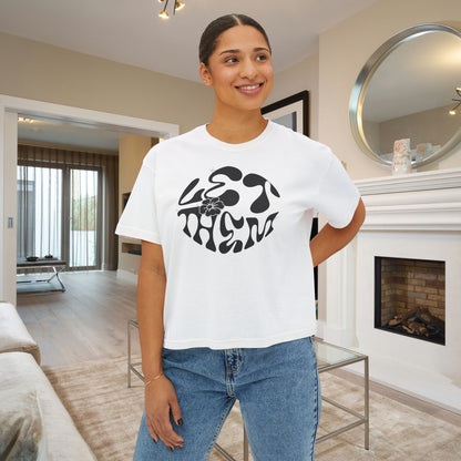 Let Them Women's Boxy Tee