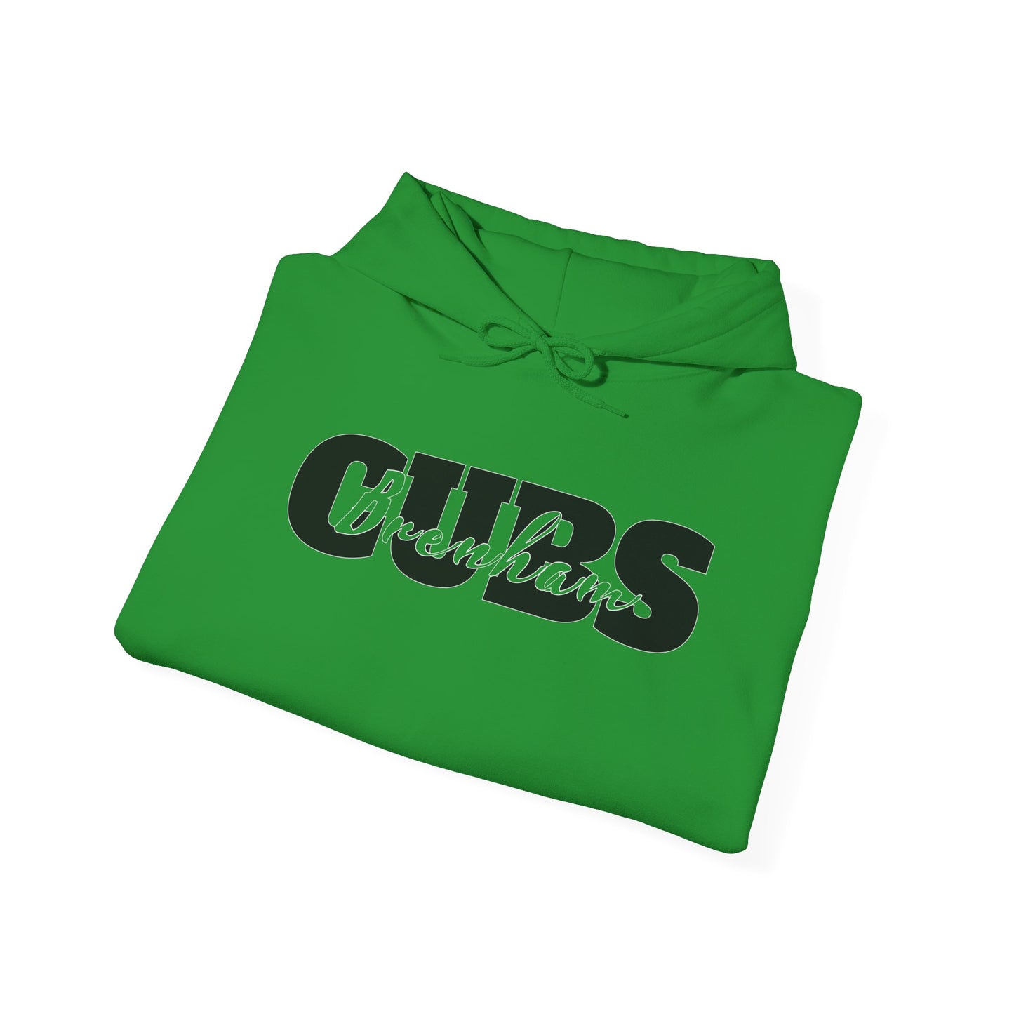 Brenham Cubs Double Text Adult Heavy Blend™ Hooded Sweatshirt
