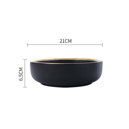 Signature Gold & Silver Trim Dinnerware Set
