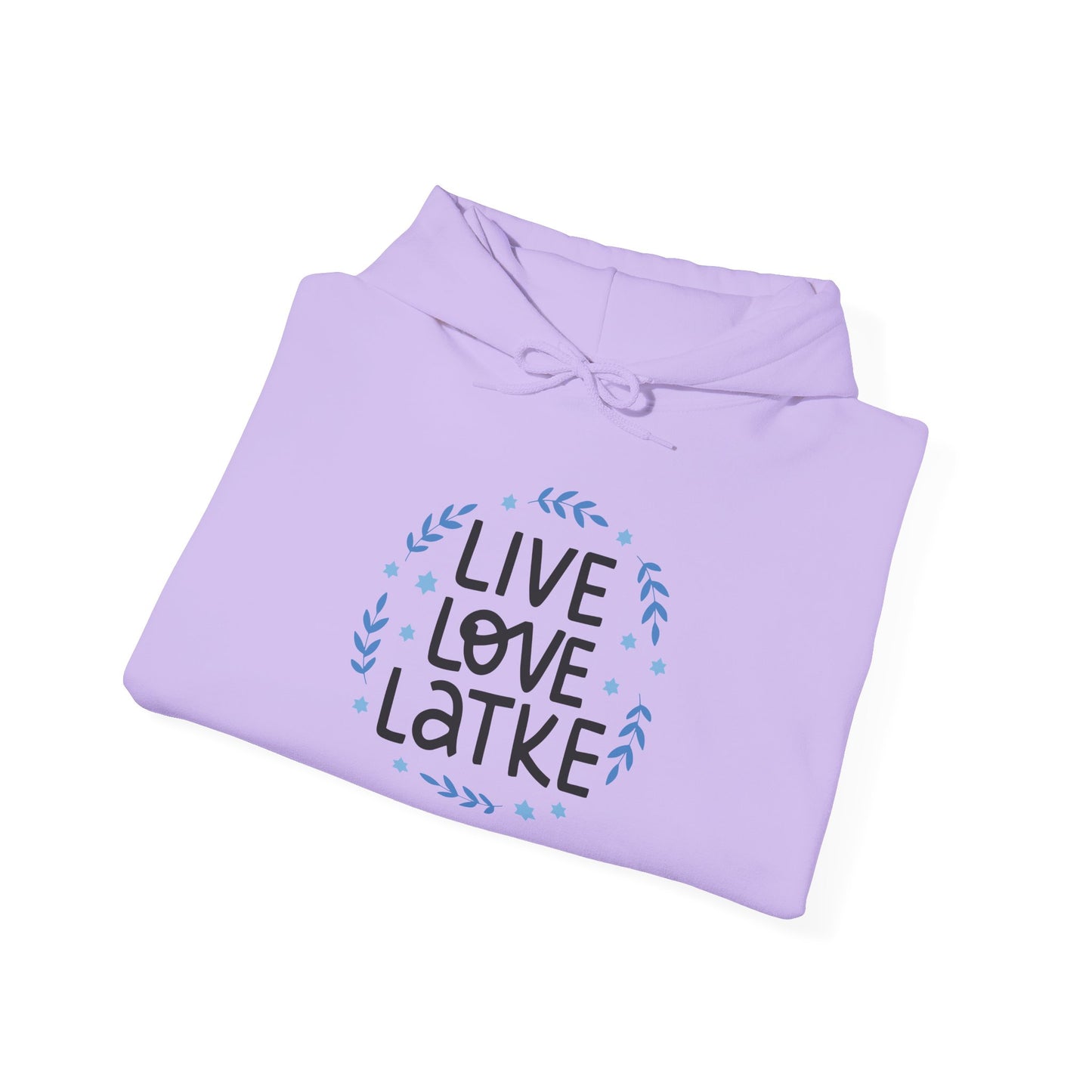 Hanukkah Live Love Latke Adult Heavy Blend™ Hooded Sweatshirt