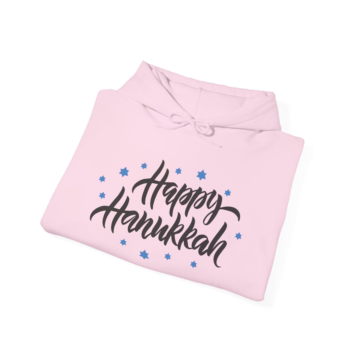 Happy Hanukkah 3 Adult Heavy Blend™ Hooded Sweatshirt