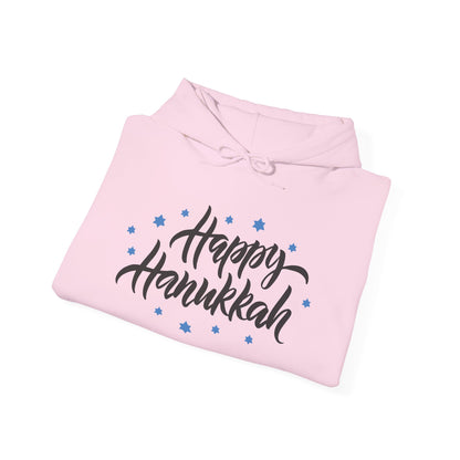 Happy Hanukkah 3 Adult Heavy Blend™ Hooded Sweatshirt