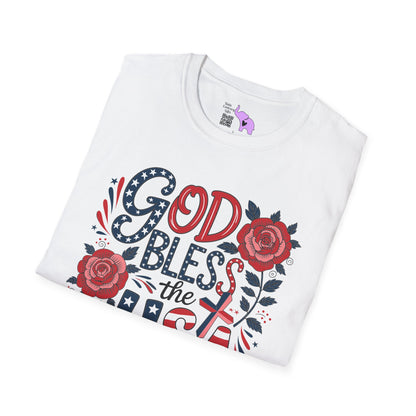God Bless The USA Adult T-shirt