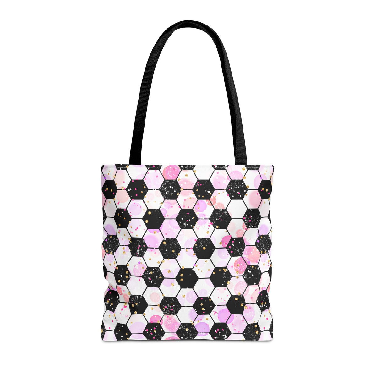 Pink Soccer Fever Canvas Tote Bag