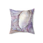 Purple Opalescent Dreams Throw Pillow