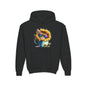 Cool Sunflower Kitten 1 Youth Hoodie